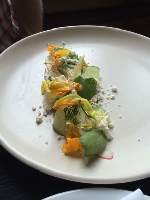 Coquette - Shaved Cucumber Salad