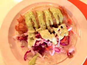 El Presidente - Crispy Fish taco