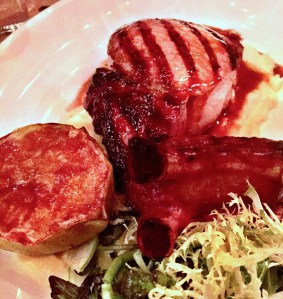 Grilled Berkshire Pork Chop - Saxon + Parole