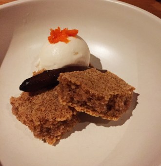 Nixtamalized Carrot with Cinnamon Cake - Cosme