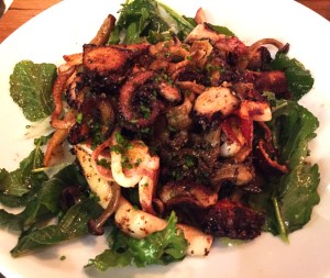 Grilled Octopus and Calamari - Bestia
