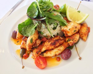 Calamari with Smoked Paprika - Harbour House