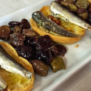 Bruschetta with Cantabrian Sardines - Roscioli