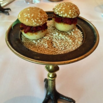 Tomato Burgers - Blue Hill at Stone Barns