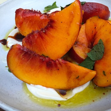 Market Peach Salad - Hatchet Hall